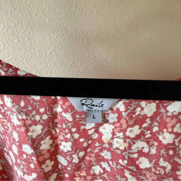 Rails Anika Mini Dress in Red and White Floral - Picture 3 of 4